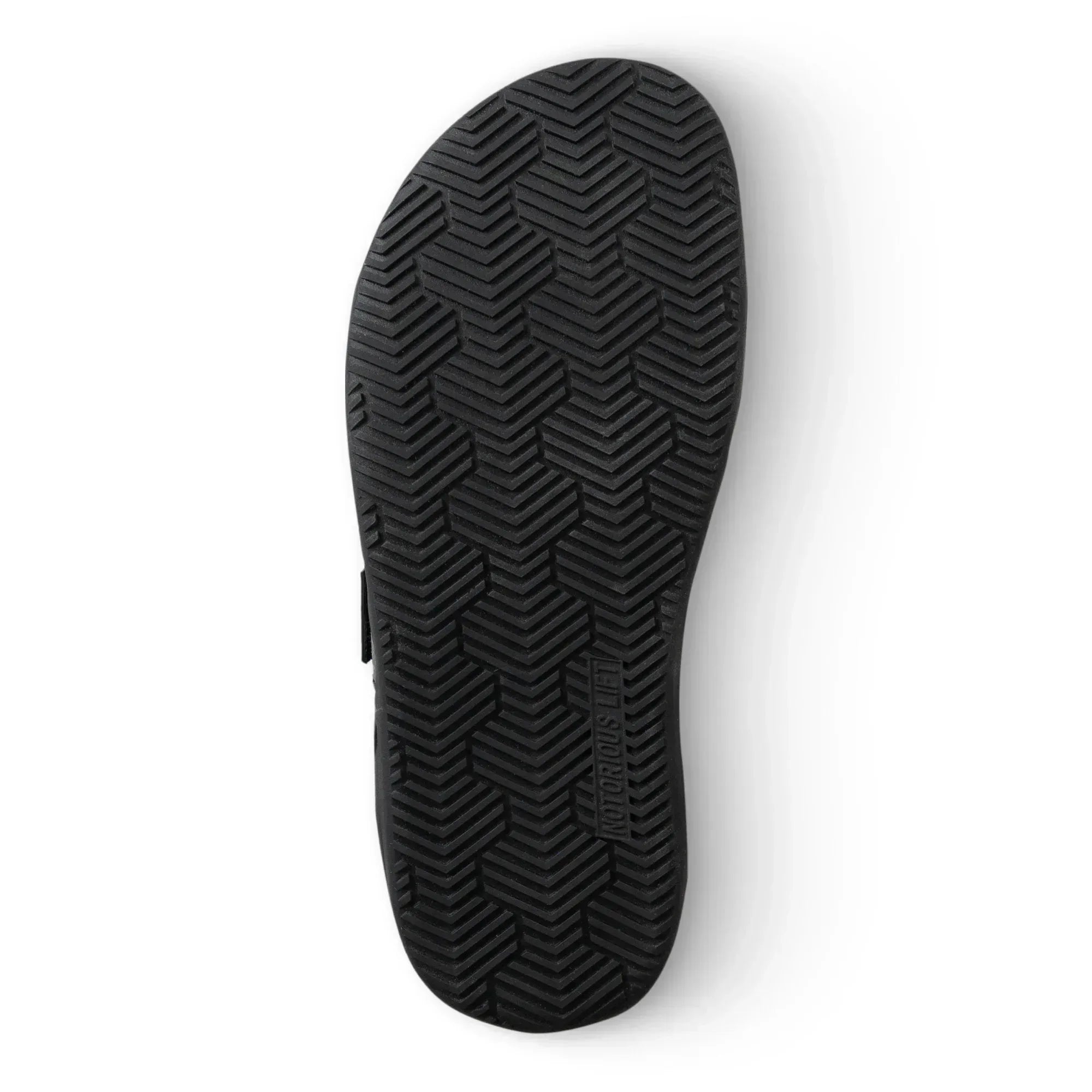Sumo Sole Gen 4 Stealth bottom sole view - flat Novus 2.0 grip tread for powerlifting stability