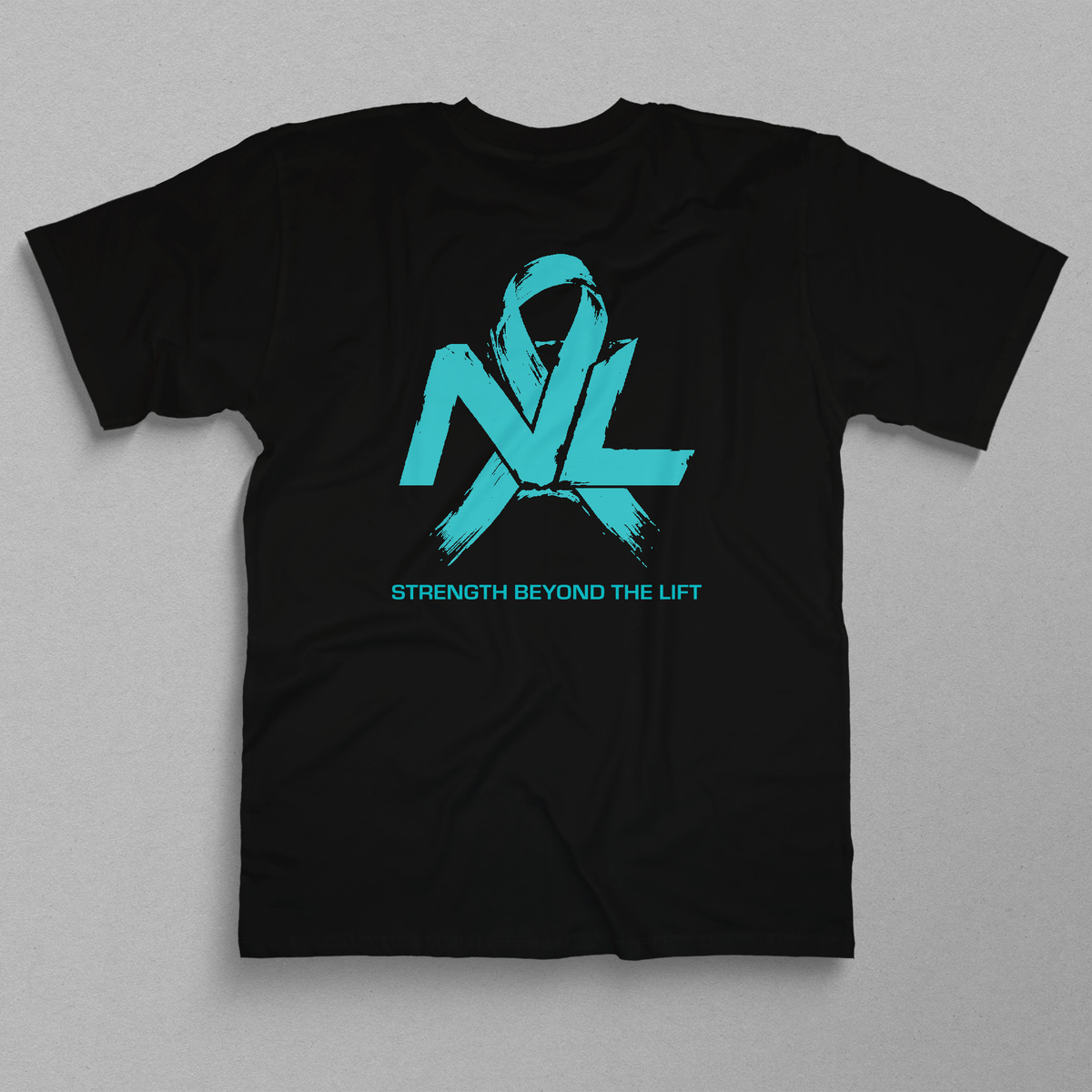 Cancer Awareness Tee, Ovarian Cancer Awareness, back view