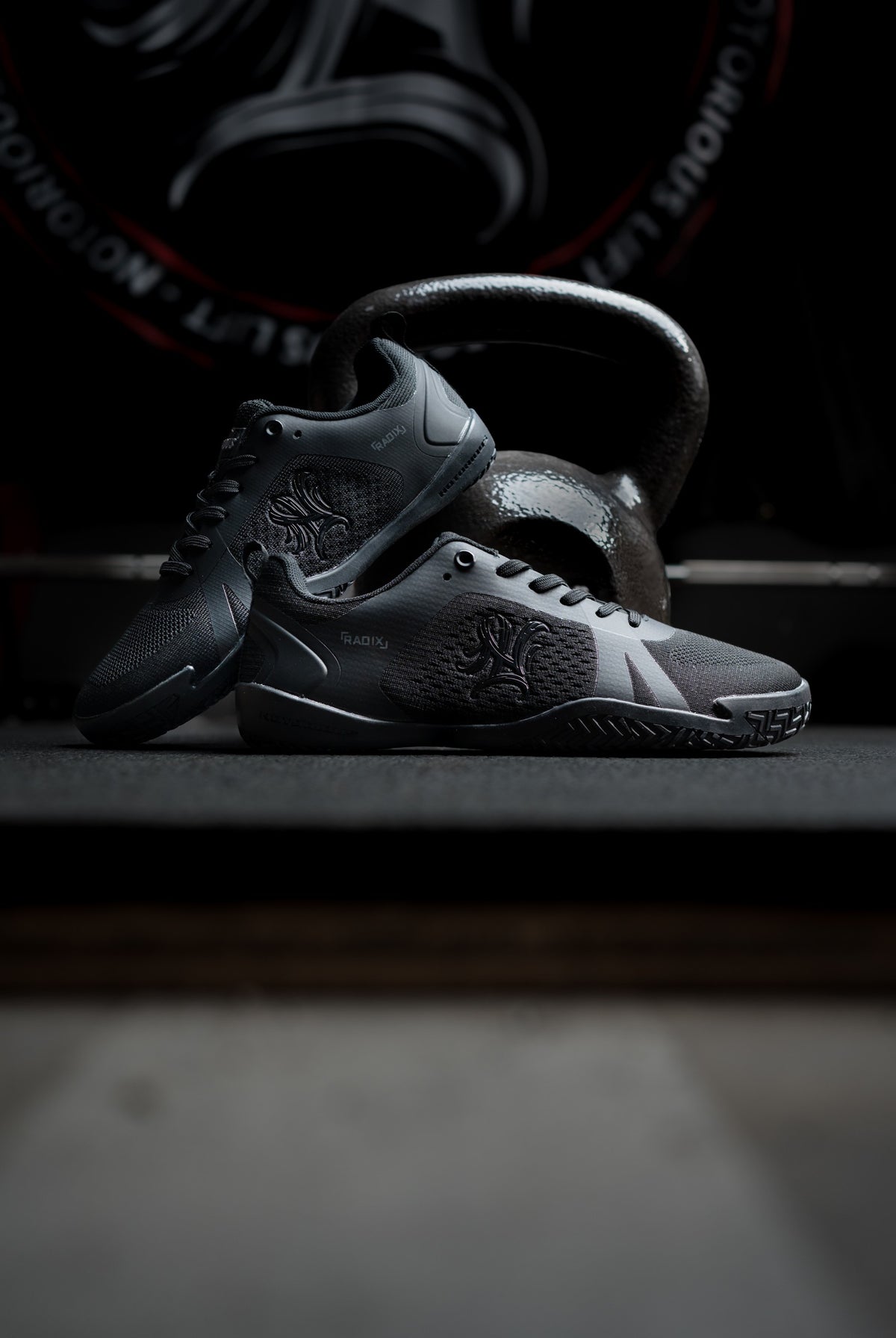 Radix V2 Stealth in the gym